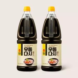 [신세계라이브쇼핑][몽고식품] 우동다시골드 1.8L x 2개!