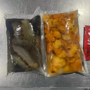 통영 멍게 해삼 세트