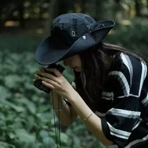개미물류 사파리 벙거지모자 꾸안꾸 낚시 캐주얼 등산 여성 챙넓은모자 캠핑 와이드챙 패션 자외선차단