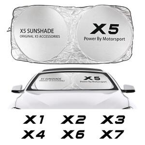 자동차 앞 유리 햇빛가리개 커버 자외선 차단 액세서리 BMW 호환 호환 X5 E70 F34 G38 E53 G20 X1 F48 X2 F