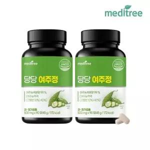 메디트리 당당 여주정 2병 180정 대용량 국산 여주환 건강 카란틴 고함량