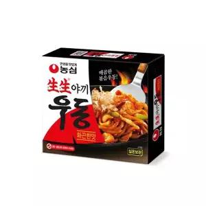 농심 생생야끼우동 화끈한맛 251g x 12개