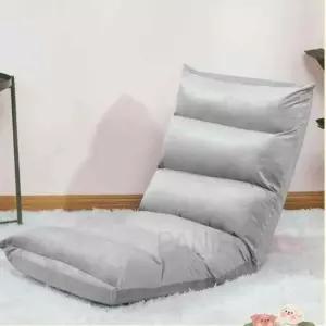 라인 각도조절 좌식소파 그레이 접는의자 접이의자