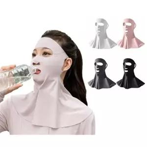 자외선차단 전면커버 얼굴햇빛가리개 골프마스크 쿨커버