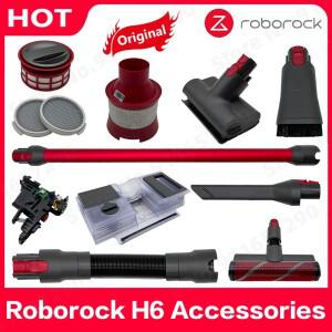 Roborock H6 HEPA 필터 익스텐션 로드 갭 흡입 브러시 전기 진드기 제거 바닥 호스 물 탱크 트리거 스위치