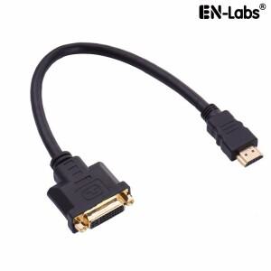 HDMI DVI 케이블 어댑터 호환 남성 DVI-D/ 여성 M-F 변환기 지원 1080P 비디오 카드 모니터