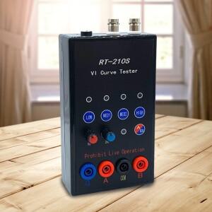 RT-210S VI 커브 테스터 듀얼 채널 동시 디스플레이 휴대용 회로 기판  장치 4 기어 주파수