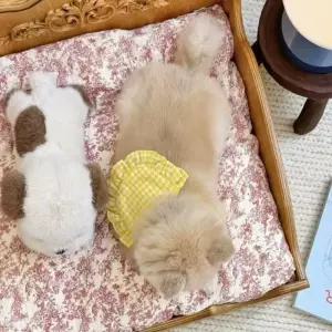 원목 강아지 침대 고양이 쇼파 빈티지 쿠션