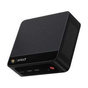 Beelink SER5 MAX 미니 PC, AMD Ryzen7 7735HS 8C /16T, 최대 4 75GHz , 미니 컴퓨터 24GB LPDDR5 RAM 500GB M 2 SSD 그래픽 12코어 2200MHz, 4K 트리플 디스플레이 /HDMI DP Type-C /Wifi6 /BT5 4 /2 5G LAN 지원