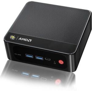 Beelink SER5 PRO 미니 PC, AMD Ryzen 5 5625U 6C / 12T, 최대 4 3GHz , 미니 컴퓨터 16GB DDR4 RAM 480GB M 2 2280 SSD 그래픽 7코어 1800MHz, 4K 트리플 디스플레이 /HDMI DP Type-C /Wifi6 /BT5 4 지원