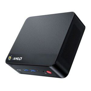 Beelink SER5 PRO 미니 PC, AMD Ryzen 5 5625U 6C / 12T, 최대 4 3GHz , 16GB DDR4 RAM 500GB M 2 2280 SSD, 미니 컴퓨터 지원 4K 트리플 디스플레이 / WiFi6 / BT5 4 / 2 5G LAN / 자동 전원 켜기