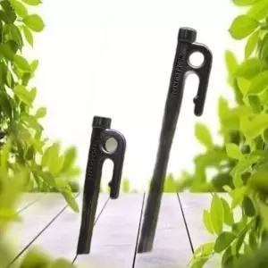 스텐 캠핑 합금팩 40cm 1P 텐트 타프 단조팩 캠핑팩