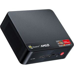 Beelink SER5 미니 PC, AMD Ryzen 5 5625U 최대 4 3GHz, 6C / 12T , 16GB DDR4 / 480GB M 2 PCle4 0 SSD가 탑재된 미니 컴퓨터, 트리플 스크린 디스플레이 지원, WiFi6, BT5 4, 타입-C, 2 5Gbps LAN
