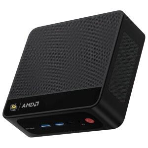 Beelink SER5 MAX 미니 PC, AMD Ryzen 7 7735HS 최대 4 75GHz, 8C / 16T , 미니 컴퓨터 24GB LPDDR5 RAM 1TB SSD, PC는 4K 트리플 디스플레이 /HDMI DP Type-C /Wifi6 /BT5 4 /2 5G LAN 지원
