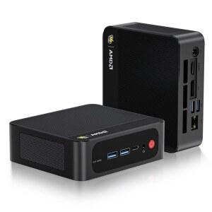 Beelink 미니 PC, AMD Ryzen 7 6800U 8C /16T, 최대 4 7GHz , 24GB LPDDR5 RAM 500GB PCIe4 0 x4 SSD, SER5 MAX 데스크톱 컴퓨터 지원 4K 트리플 디스플레이 /DP /HDMI /Type-C /WiFi 6 /BT5 2 /2 5GB LAN, 오피스