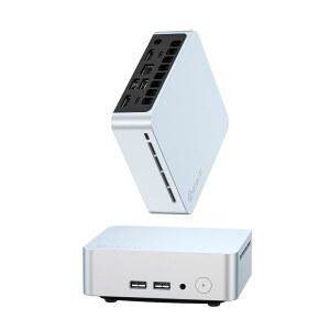 게톨리 미니 PC AMD 라이젠 5 3550H, 16G DDR4 512G SSD 미니 컴퓨터, 트리플 4K 디스플레이 지원, WiFi 6 및 BT 5 3, 듀얼 HDMI 타입-C, 사무실, 가정, 비즈니스, 가벼운 게임용 소형 데스크톱 컴퓨터