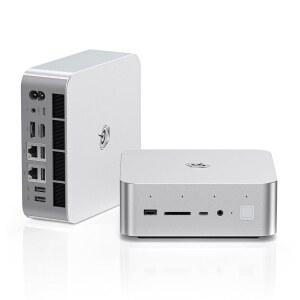 Beelink GTi13 울트라 미니 PC, 인텔 코어 i9-13900HK 14C / 20T, 최대 5 4GHz , 32GB DDR5 RAM 1TB PCle4 0 SSD, GTI 미니 컴퓨터 지원 4K 144Hz /AI 칩 / 음성 상호작용 / 스피커 / 지문 센서