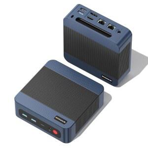 게임 P3 미니 PC - AMD Ryzen 7 6800H, 32GB DDR5, 1TB PCIe 4 0 SSD, 듀얼 2 5Gb LAN, 트리플 4K 디스플레이, WiFi 6E /BT5 2 게임 및 생산성을 위한 고성능 컴팩트 데스크톱