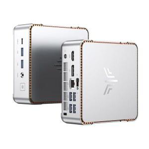 KAMRUI Hyper H2 미니 PC Windows 11 Pro, 인텔 코어 14450HX 미니 컴퓨터 10C / 16T, 4 8GHz , 16GB RAM 512GB PCIe4 0 SSD, 트리플 4K USB-C / HDMI /DP , 비즈니스 오피스용 WiFi 6 BT5 2 데스크톱 PC