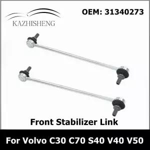 LED전구 2Pcs 전면 스태빌라이저 안티 롤 바 드롭 스태빌라이저 링크 C30 C70 S40 V40 V50 포드 포커스 MK2