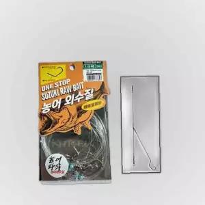 니켄 원스탑 외수질채비 농어 생미끼 채비 낚시