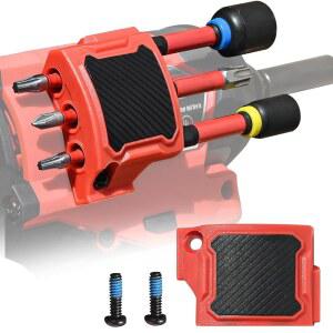 Milwaukee M12 GEN3 있는 공구 드라이버용 비트 임팩트 나사 마그네틱 2개가 홀더, 레드
