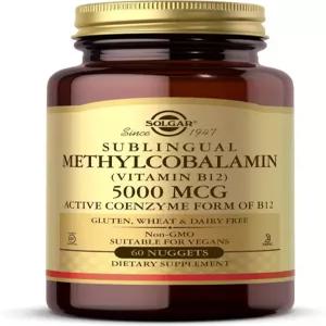 Solgar Methylcobalamin(비타민 B12) 5000mcg 60정