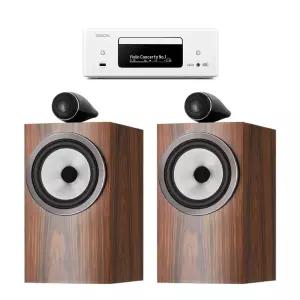 데논 RCD-N12 + BW 705 S3 올인원 네트워크 하이파이 오디오