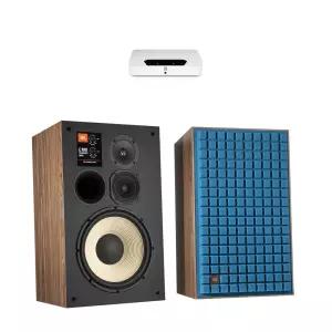 블루사운드 PowerNode Edge + JBL L100 Classic MK2 올인원 스트리밍 하이파이 오디오