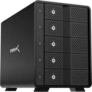 3.5인치 HDD/SSD 10Gbps USB-C DAS 트레이리스 핫 스왑 120mm 냉각 팬이 있는 알루미늄 인클로저 개별 전원