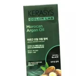 쿨샵 케라시스 컬러랩 버블염색약 아르간오일크림염색 내추럴블랙 세치염색약