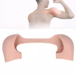 남녀용 지아우 실리콘 어깨 패드 재사용 가능한 원피스 좁은 위한 미끄럼 방지 강화제 보이지 않는 가짜 XL