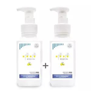 [에이치플러스몰]거품비누 손세정제 핸드워시 리필 대용량 500ml 레몬향 버블핸드워시