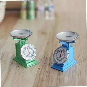 주방 저울 미니어처 블루 주방 용품