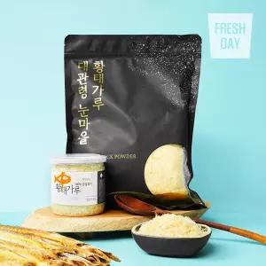 대관령 눈마을 자연건조 순살 황태가루 50g+180g 천연조미료