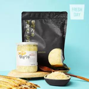대관령 눈마을 자연건조 순살 황태가루 100g+180g 천연조미료