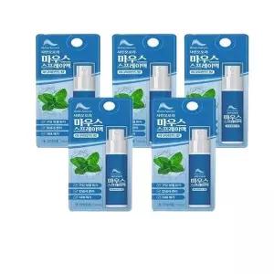 샤인 오로라 마우스스프레이 아쿠아민트향 10ml X 5개