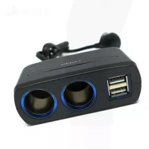 차량 충전기 듀얼 USB 시거잭 소켓 멀티 전원 급속 충전