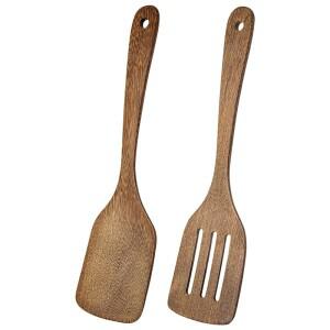 나무 주걱 삽 내열 슬롯 식기 Nonstick 조리기구 주방 베이킹 요리 도구