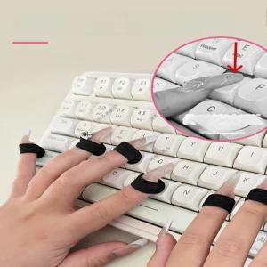 제이 손가락 보호대 긴손톱 타자용 네일아트키보드 필수품