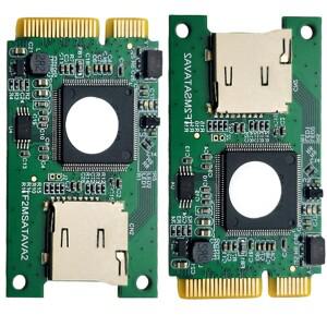 PC 컴퓨터 노트북용 MSATA SSD 어댑터에 대한 마이크로 TF 카드