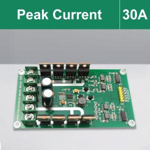 10A H-브리지 MOSFET DC 듀얼 전동 드라이버 보드 피크 30A PWM 레귤레이터 3V-36V IRF3205 브레이크 기능