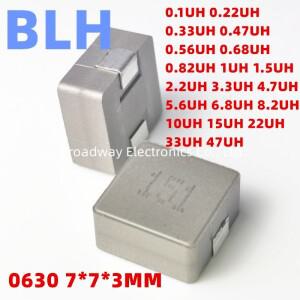 10피스 0630 7x7x3MM 0.1U R10 0.22U R22 0.33U R33 0.47U R47 SMD 몰딩 파워 인덕터
