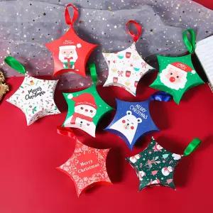 화이트 크리스마스 별상자 선물상자