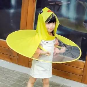 [텐바이텐]오리 어린이우비 우의 모자우산 아동 유아 키즈 비옷 우비