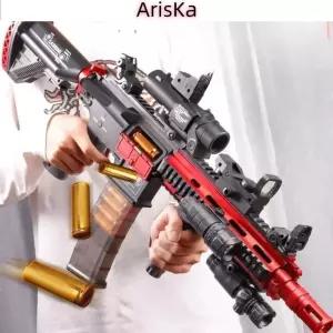 씨플  탄피배출 M416 블로우백 너프건 전동 HK416 게임 에어소프트건