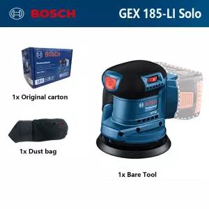무선광택기 자동차 폴리셔 왁싱기 Bosch GEX185-LI 랜덤 궤적 샌더 18V 브러시리스 무선 폴리 셔 125mm 앵