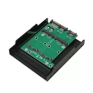 [COMS]SATA 변환 컨버터 mSATA 2포트 to SATA 22P SATA 7P-WD531F7