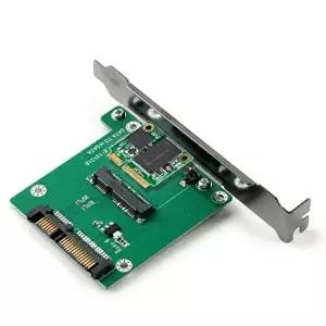 [COMS]SATA 변환 컨버터 mSATA to SATA 22P PC 브라켓-WD531D7