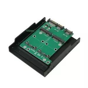 SATA 변환 컨버터 mSATA 2포트 to SATA 22P SATA 7P-WD531F7